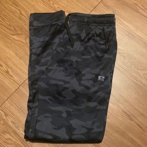 Mens camo jogger pants